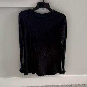 lululemon athletica Black Long Sleeve Top